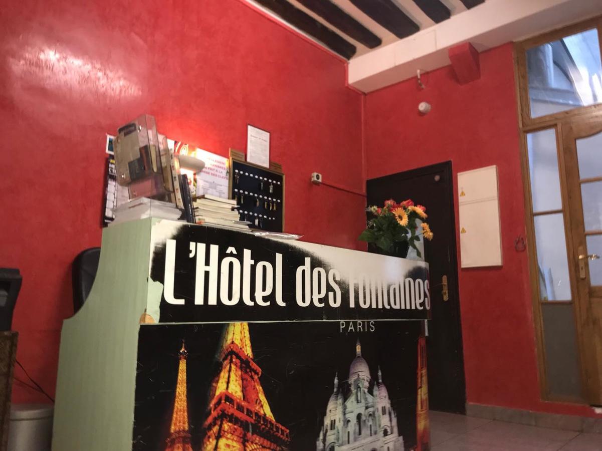 Hotel Des Fontaines Paris Eksteriør bilde